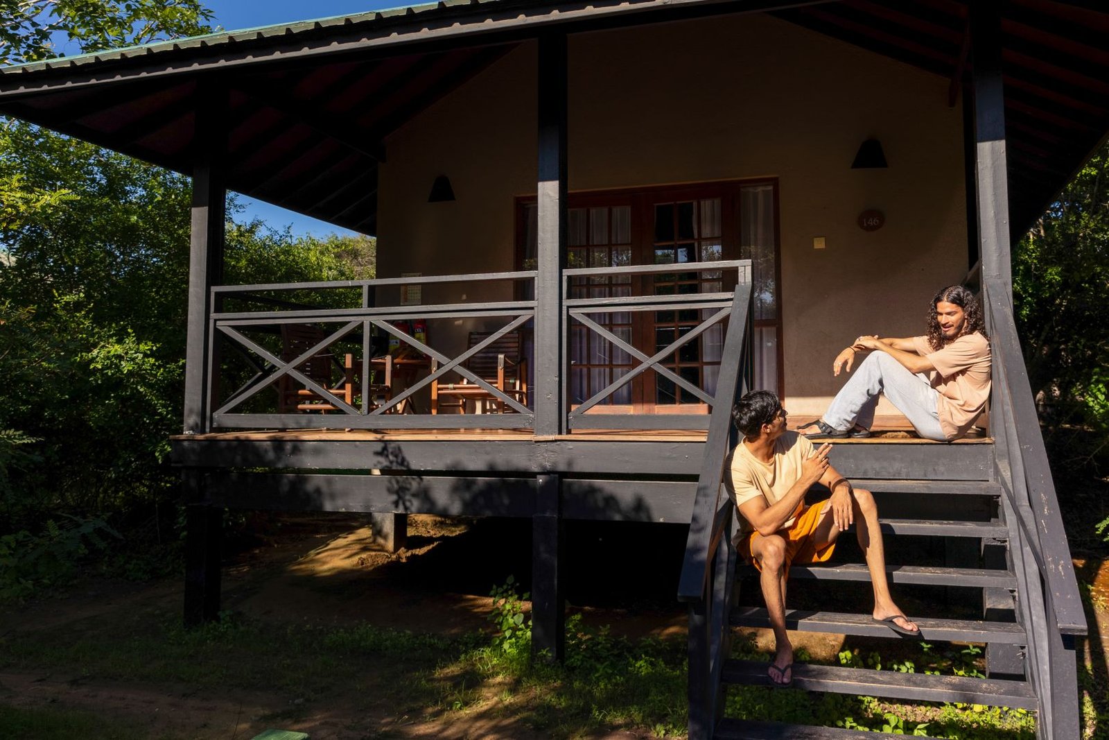 Chalet veranda at Cinnamon Wild Yala